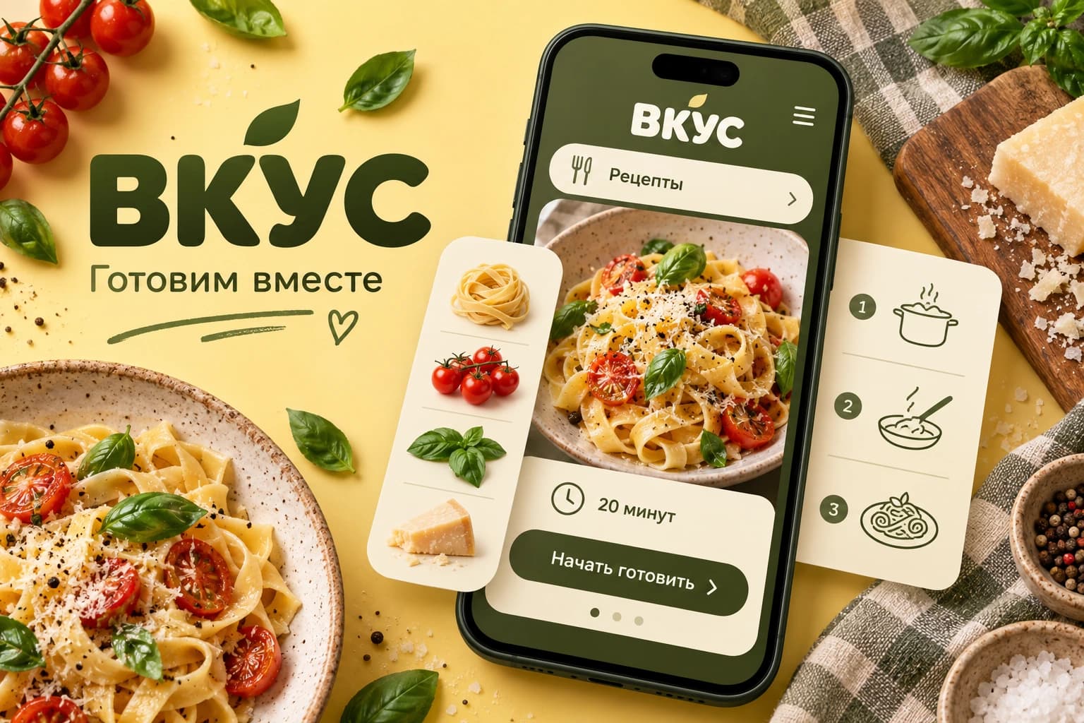 Визуальный образ концепта Вкус
