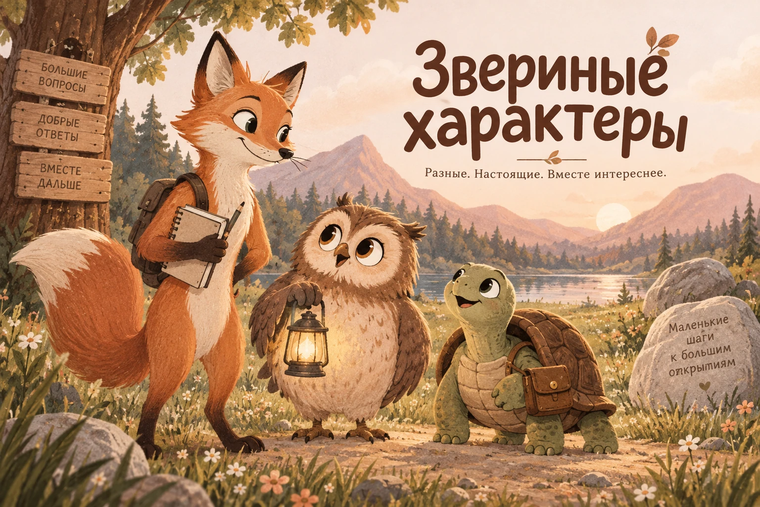 Звериные характеры — представление продукта