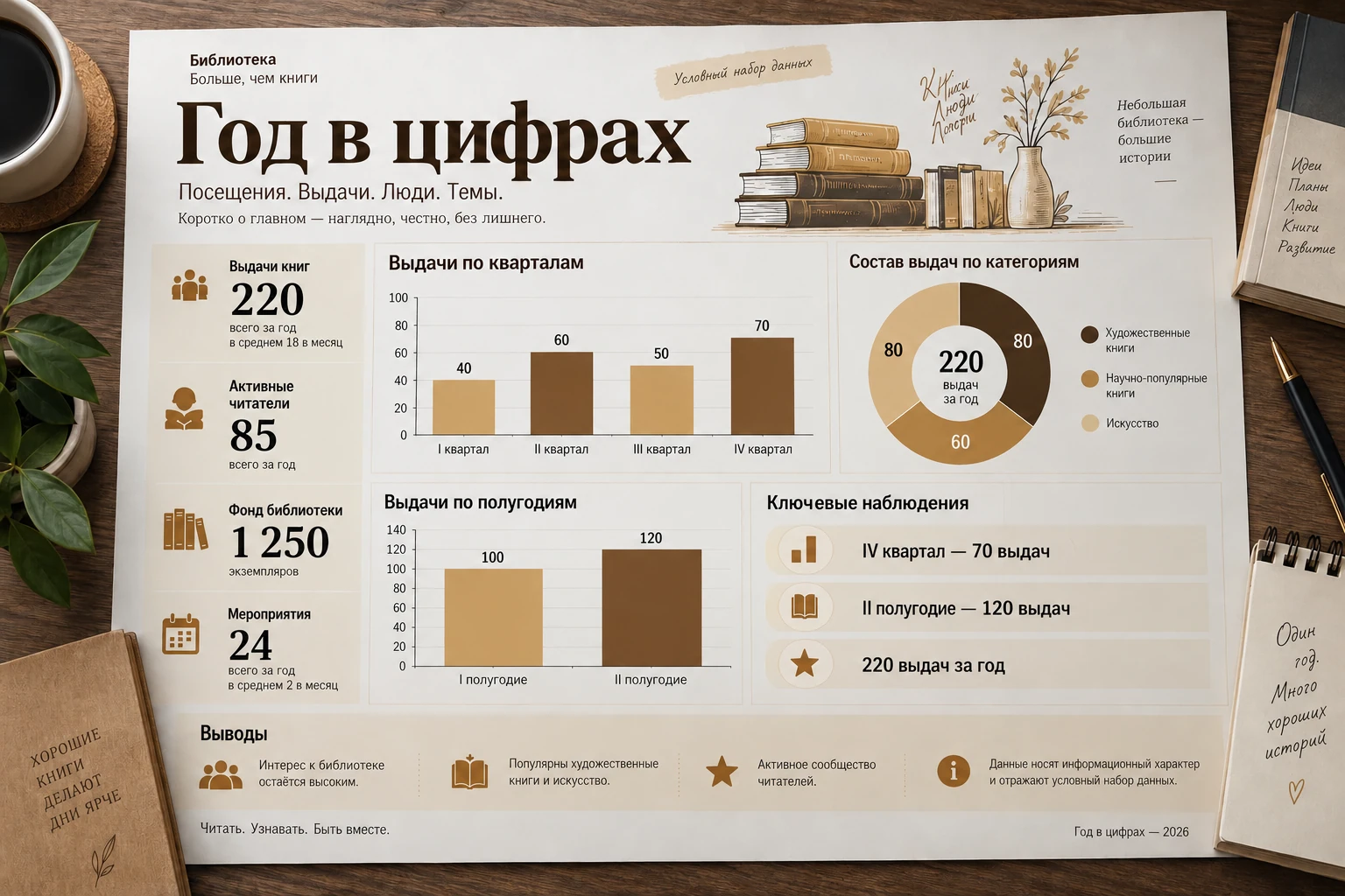 Год в цифрах — представление продукта