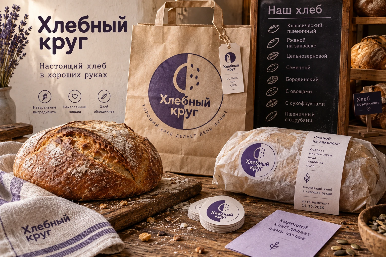 Хлебный круг — представление продукта