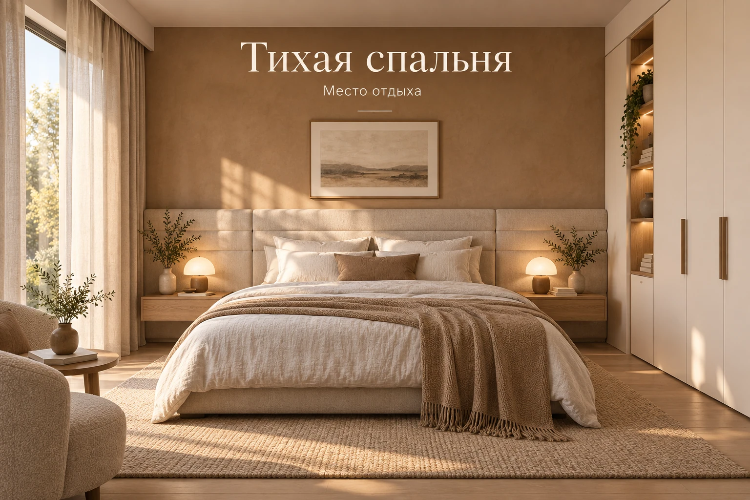 Тихая спальня: Образ спальни