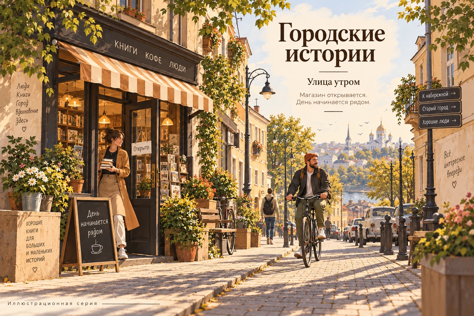 Городские истории: Улица утром