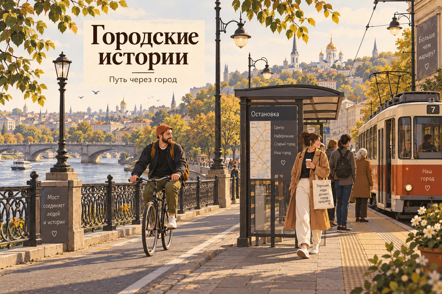 Городские истории: Путь через город