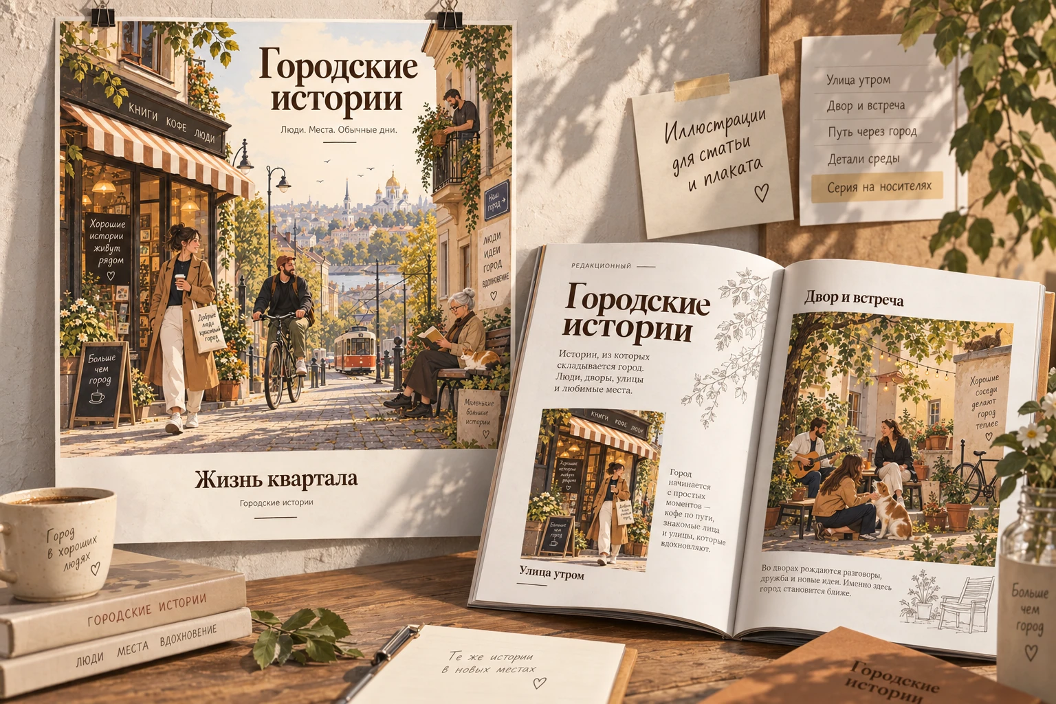 Городские истории: Серия на носителях