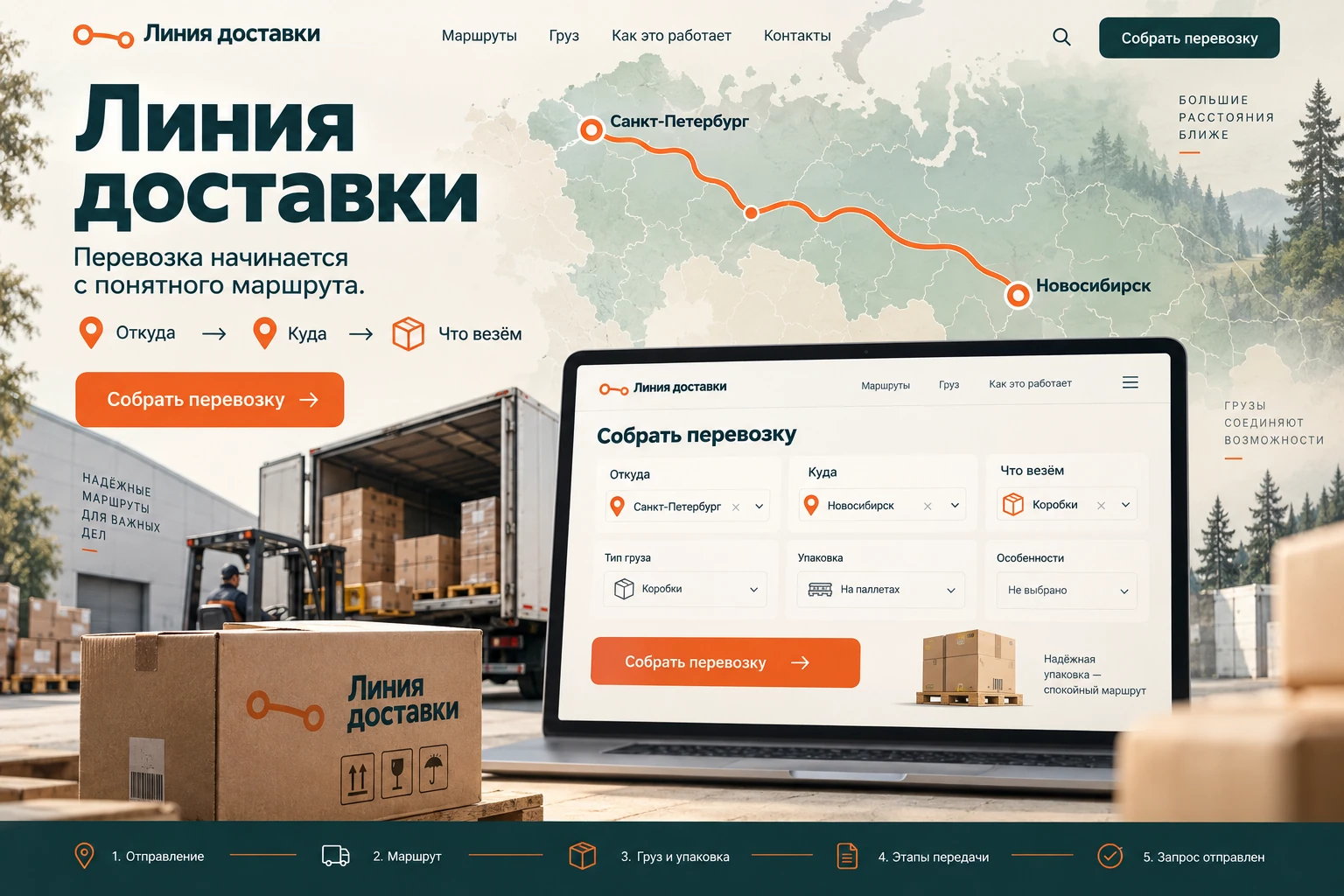Линия доставки — представление продукта