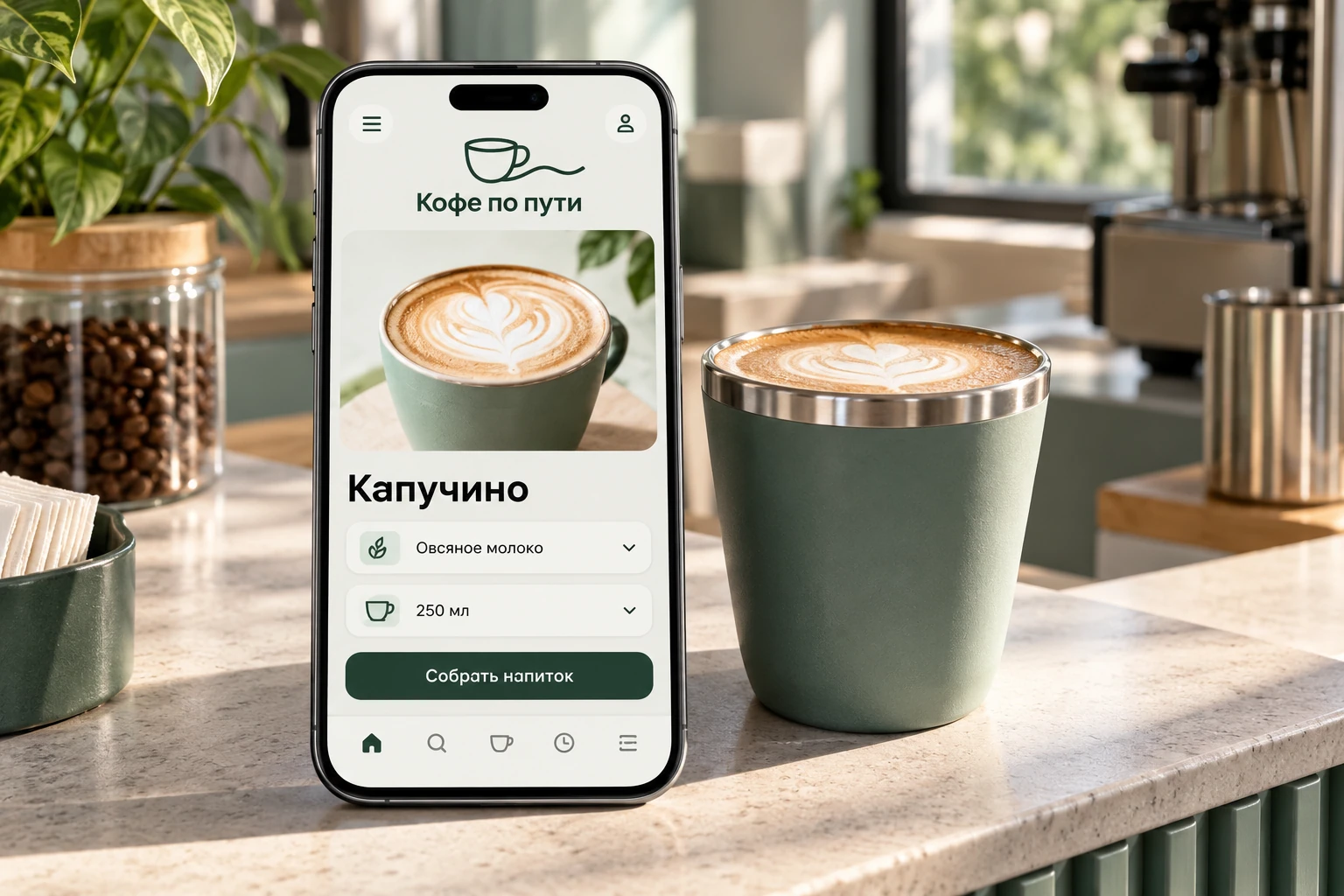 Кофе по пути — представление продукта