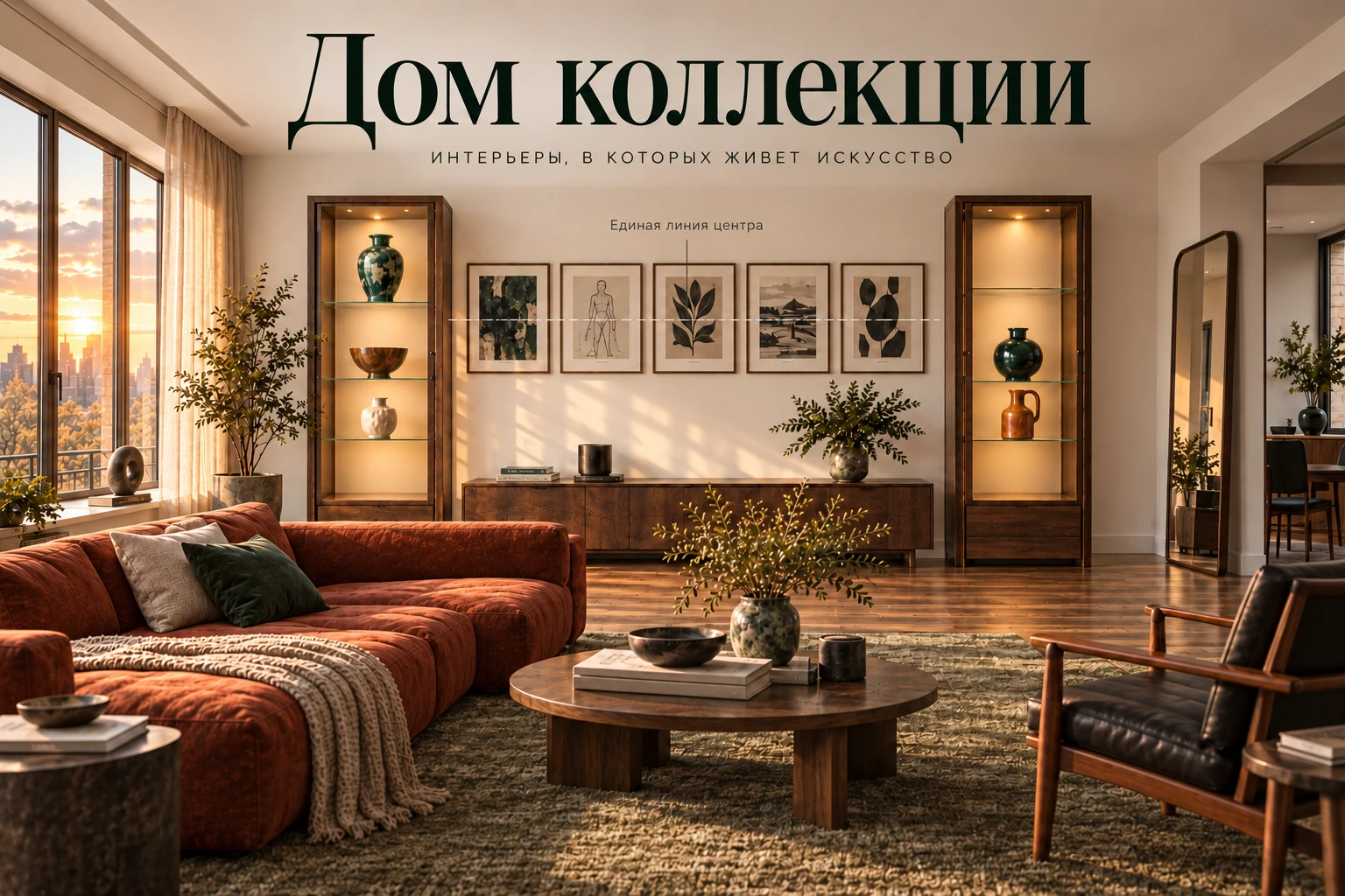 Дом коллекции: Графика на стене