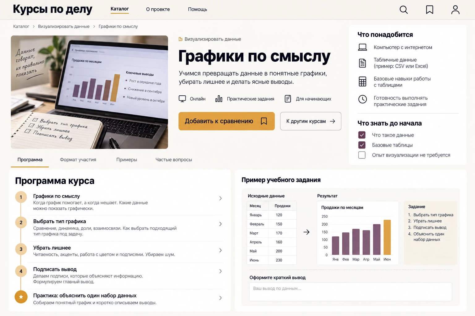 Курсы по делу: Курс подробно
