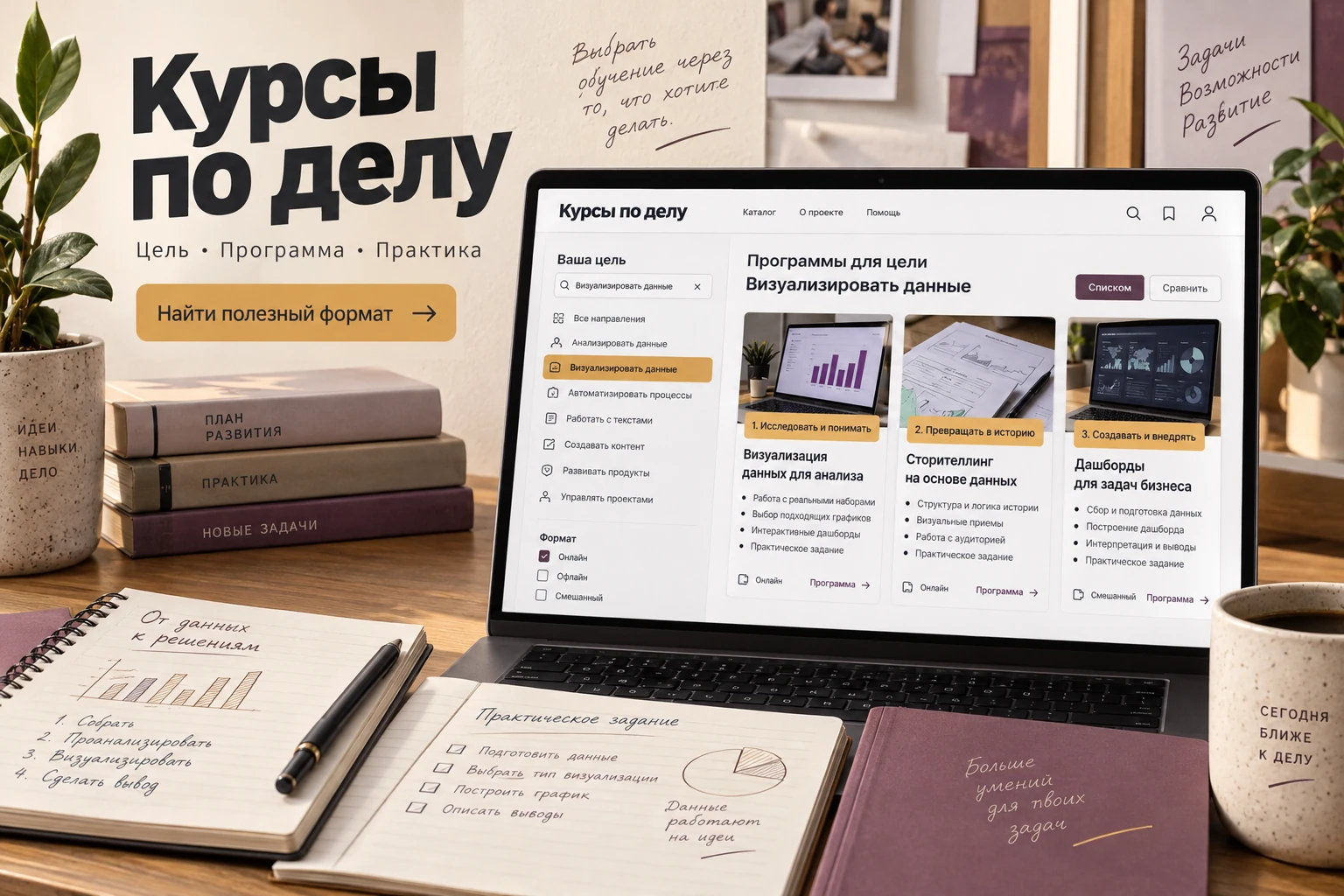 Курсы по делу — представление продукта