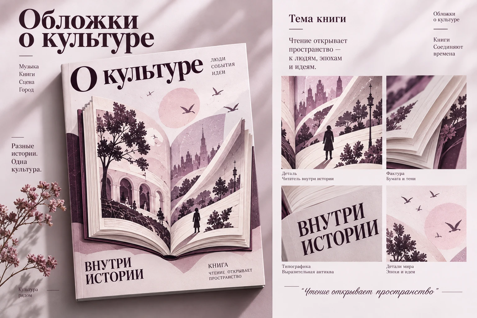 Обложки о культуре: Тема книги