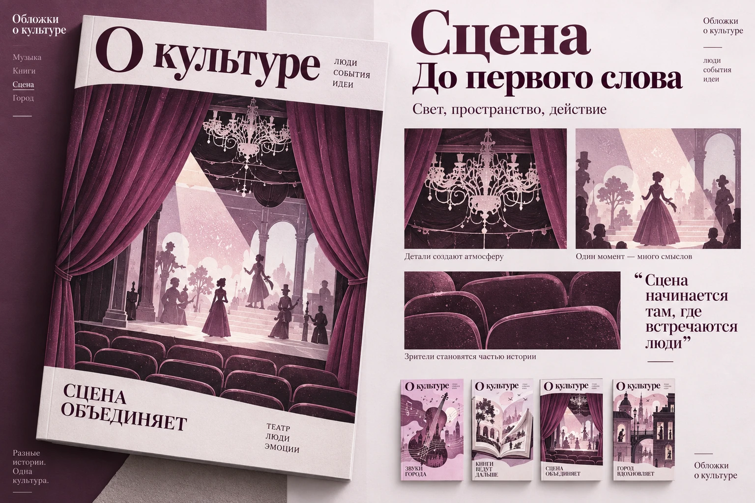 Обложки о культуре: Тема сцены