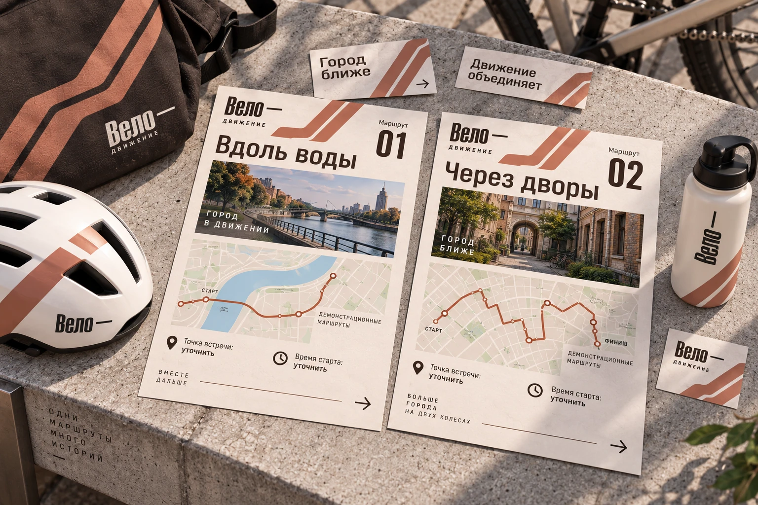 Вело — движение: Подача маршрута