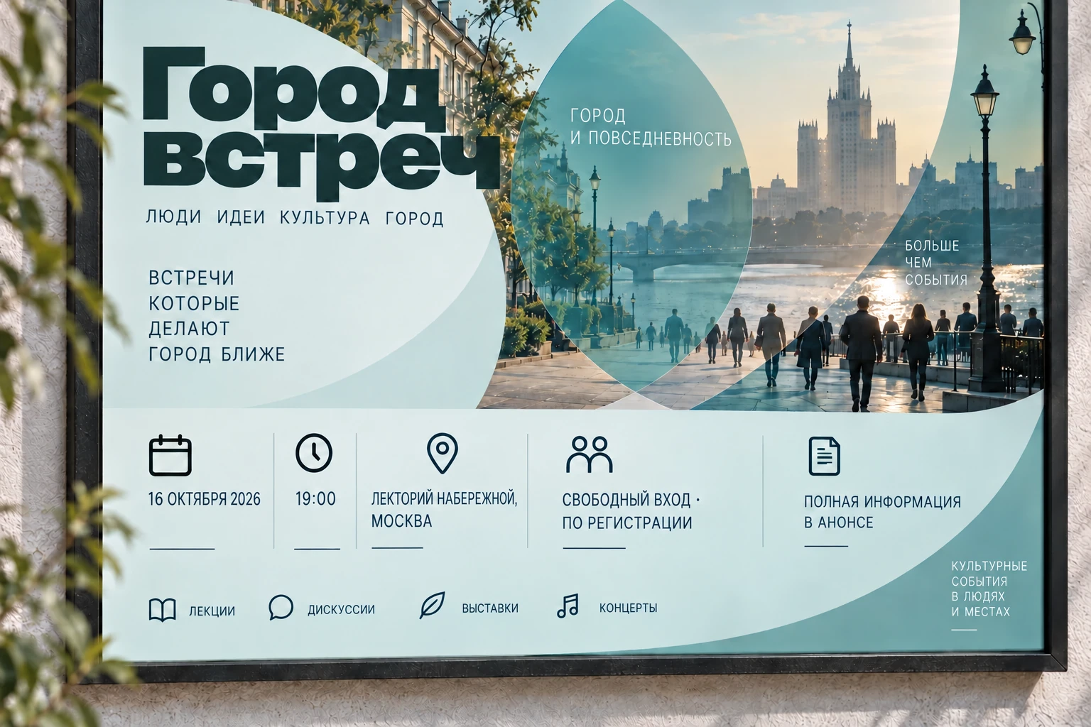 Город встреч: Информационный слой