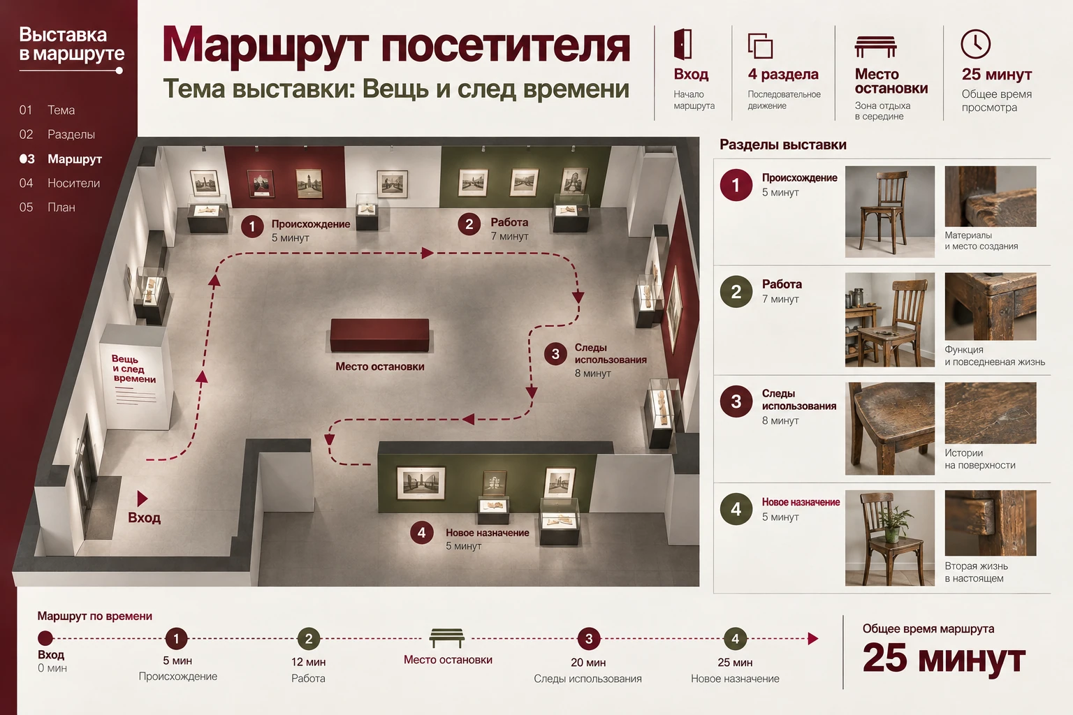 Выставка в маршруте: Маршрут посетителя