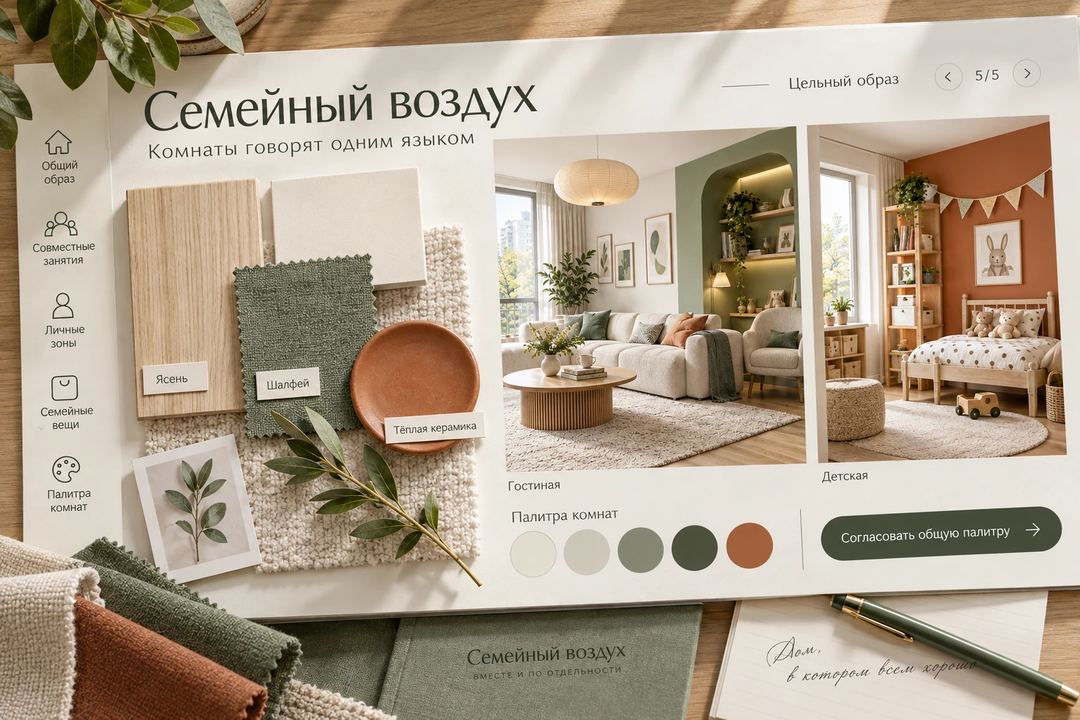 Семейный воздух: Цельный образ