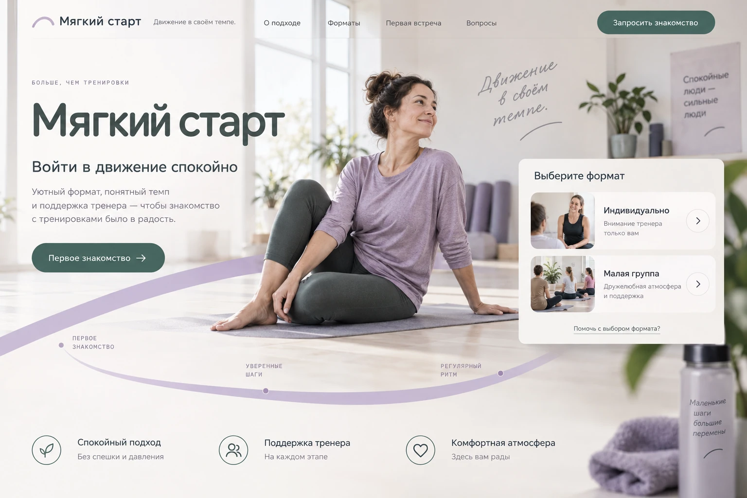 Мягкий старт — представление продукта