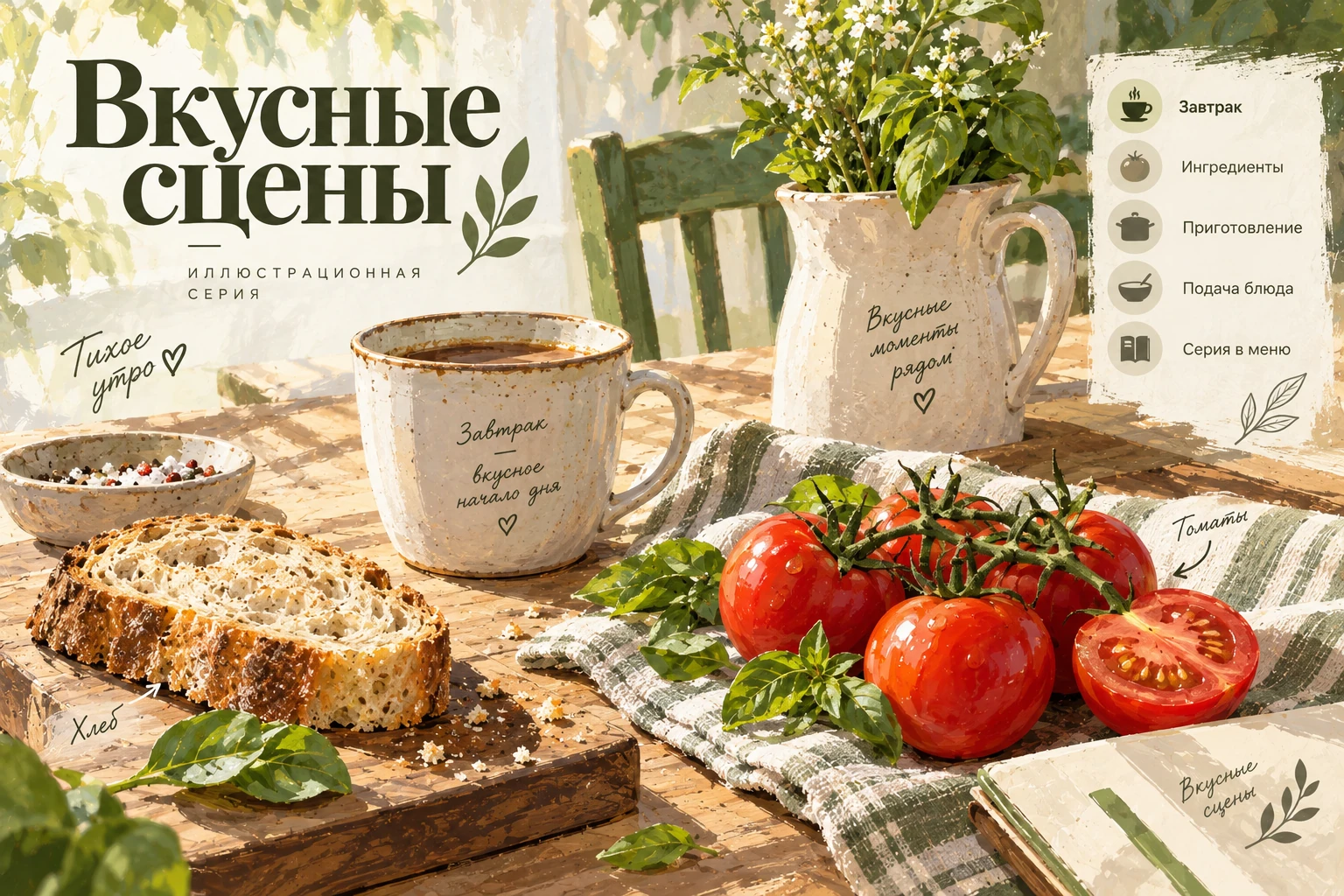 Вкусные сцены: Завтрак
