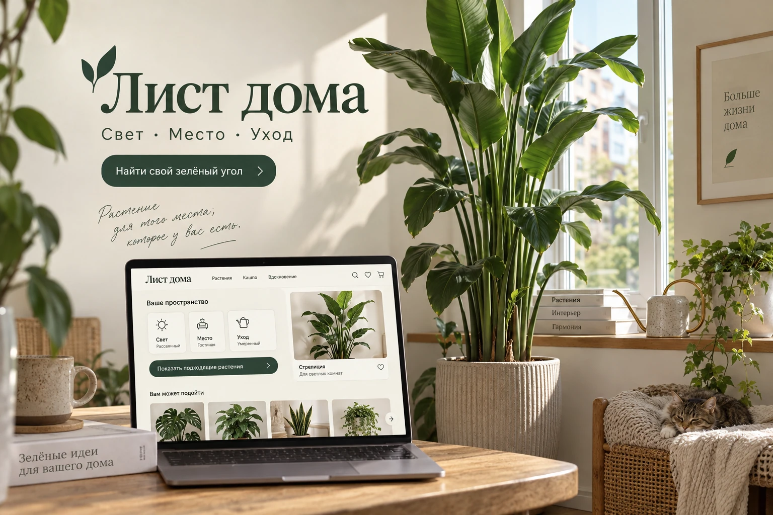 Лист дома — представление продукта
