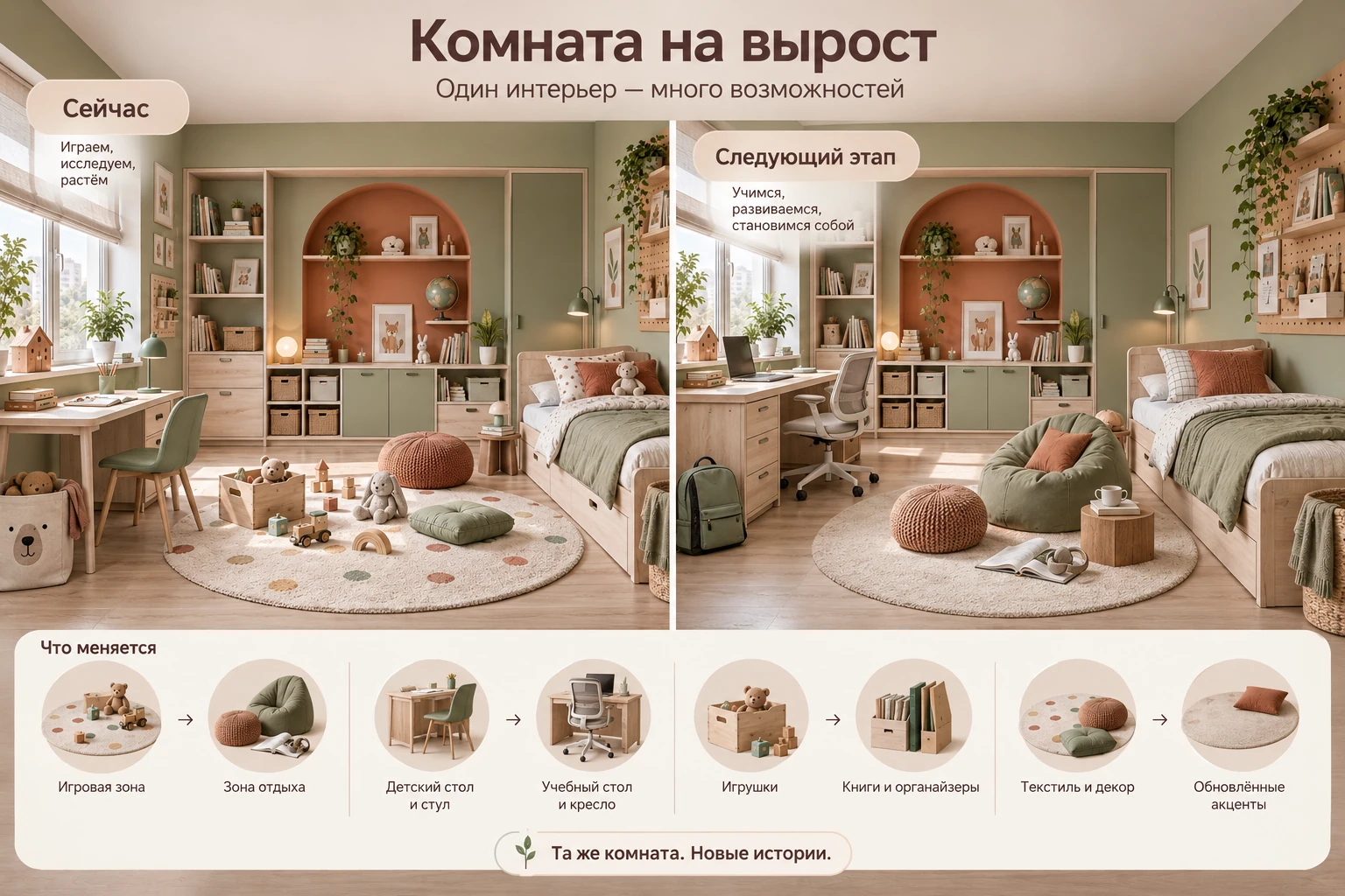 Комната на вырост: Следующий этап