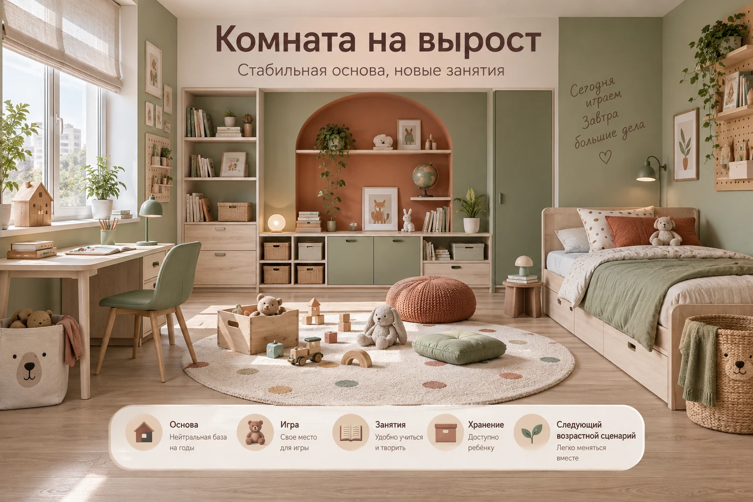 Комната на вырост — представление продукта