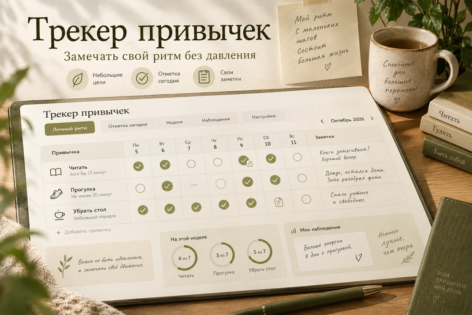 Трекер привычек — представление продукта
