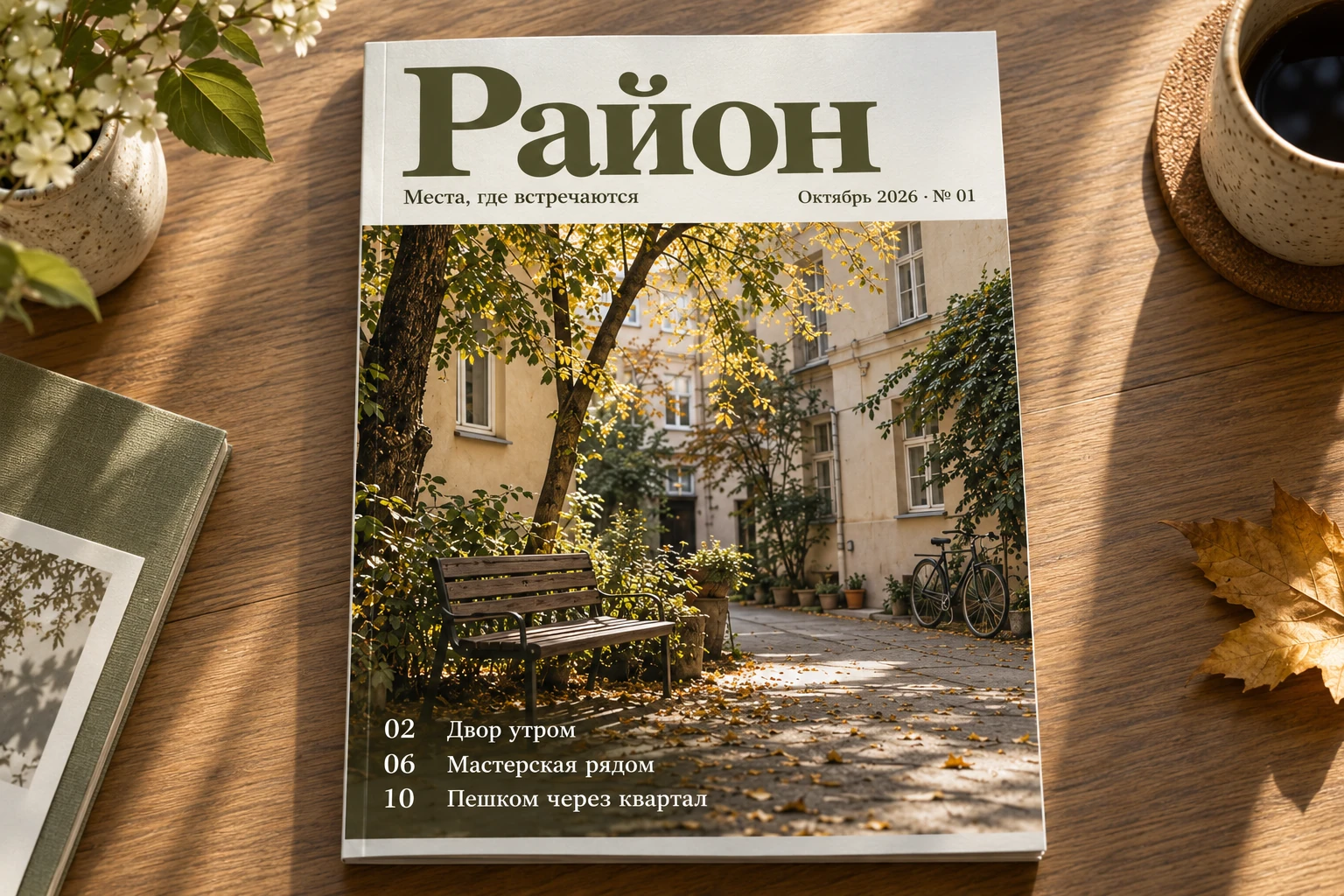 Район — журнал: Обложка выпуска