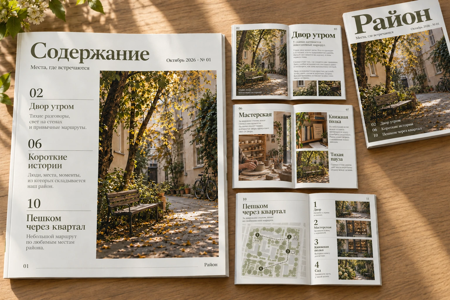 Район — журнал: Редакционный комплект