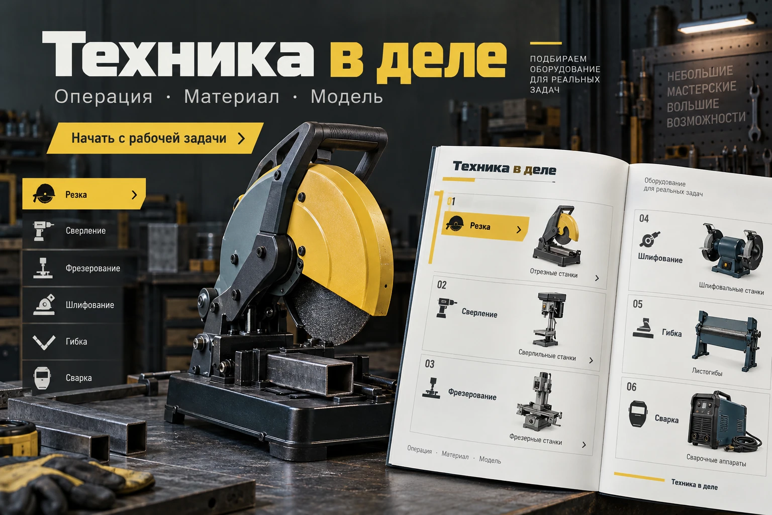 Техника в деле — представление продукта
