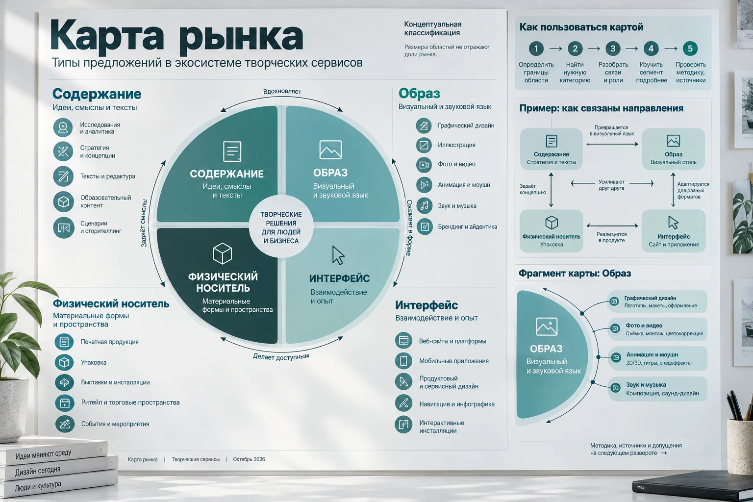 Карта рынка — представление продукта