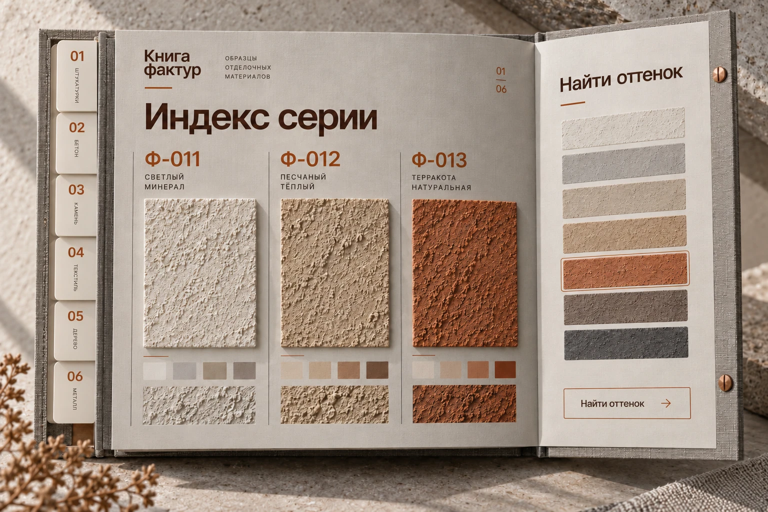 Книга фактур: Индекс серии