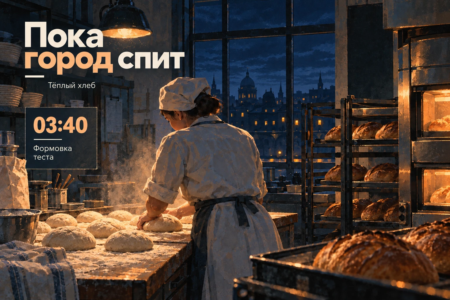 Пока город спит: Тёплый хлеб