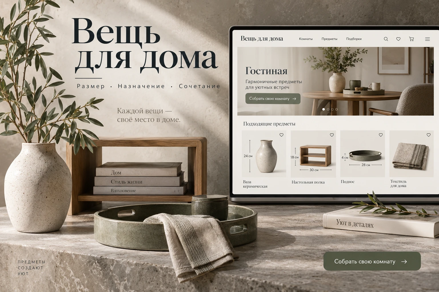 Вещь для дома — представление продукта