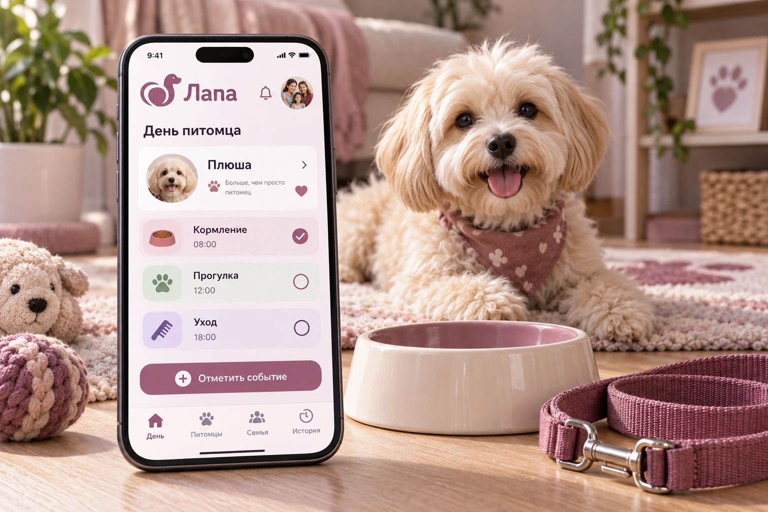 Лапа — представление продукта