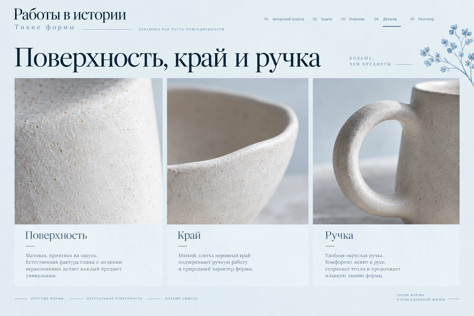 Работы в истории: Детали