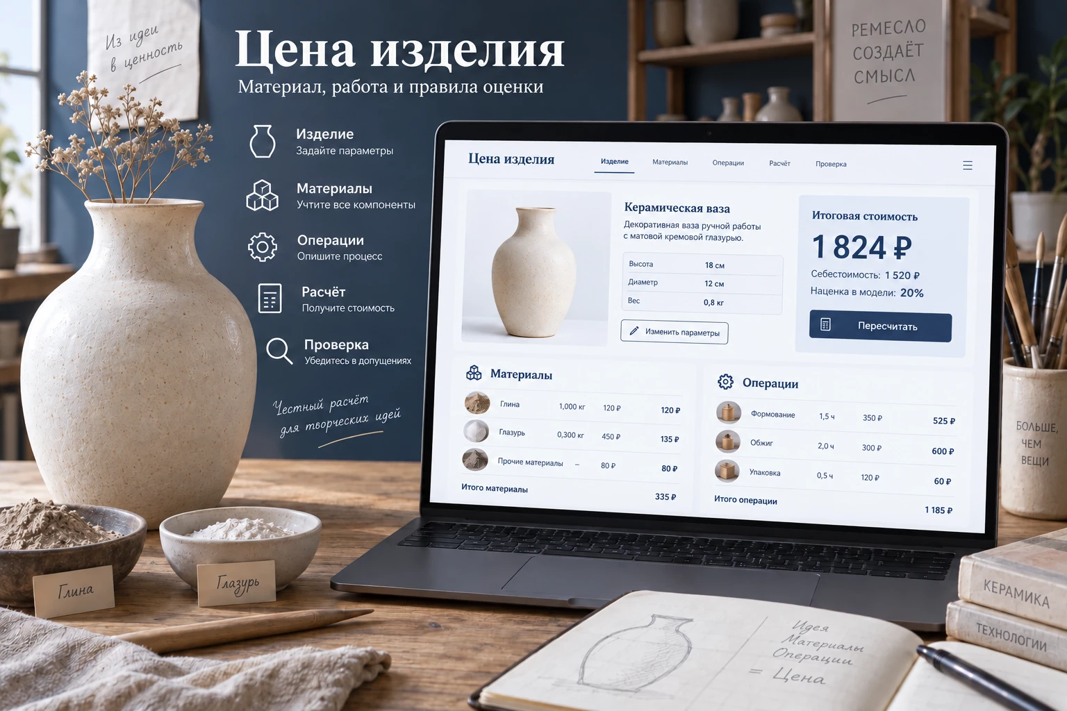 Цена изделия — представление продукта
