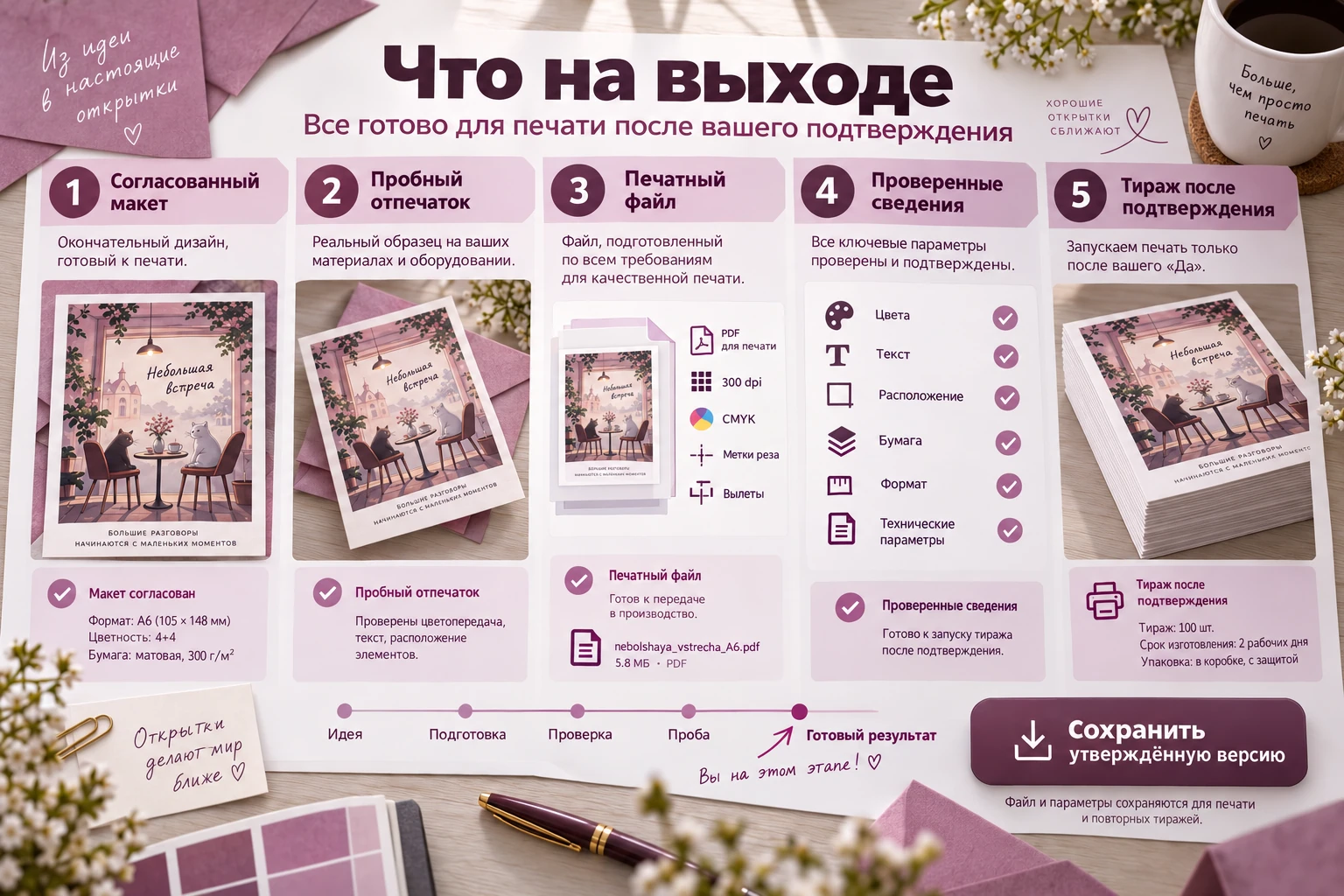 Как это работает: Что на выходе