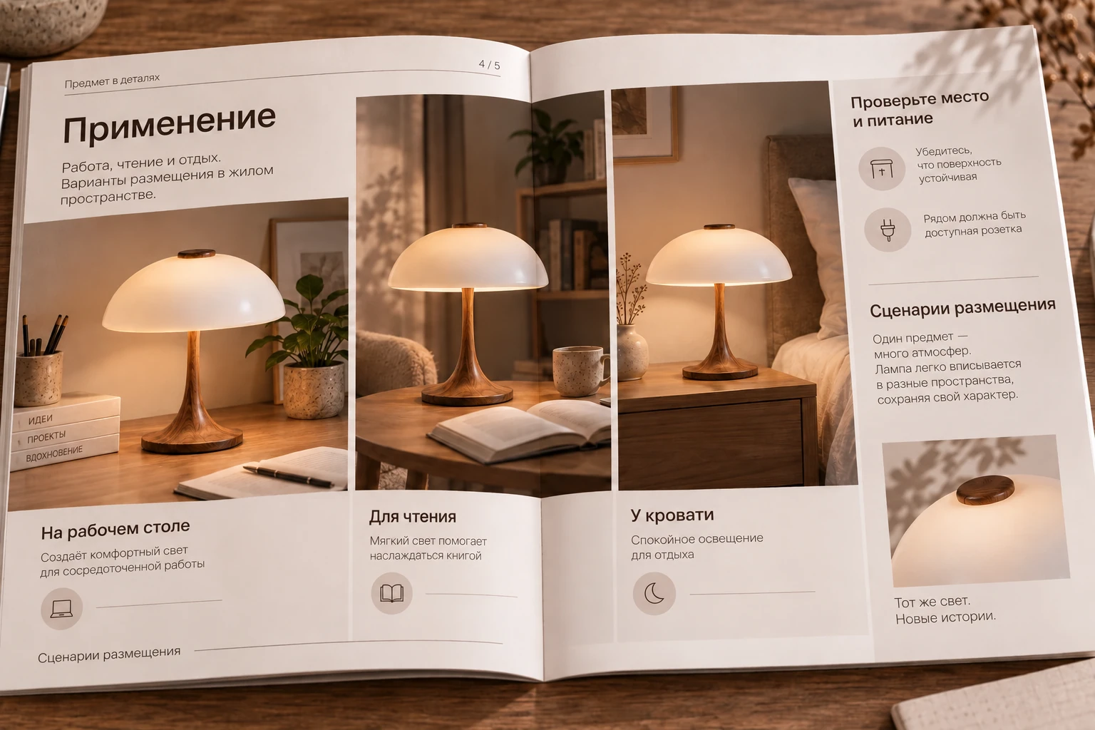 Предмет в деталях: Применение