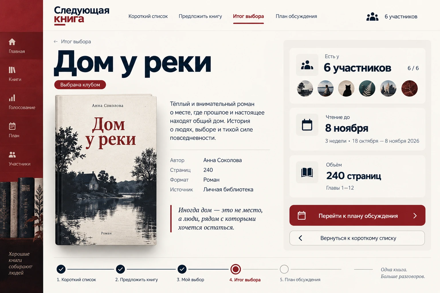 Следующая книга: Итог выбора