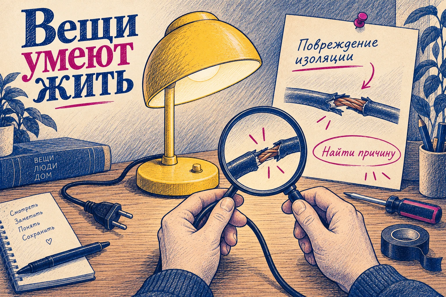 Вещи умеют жить: Осмотр детали