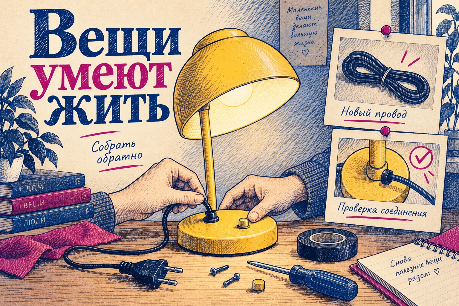 Вещи умеют жить: Собрать обратно