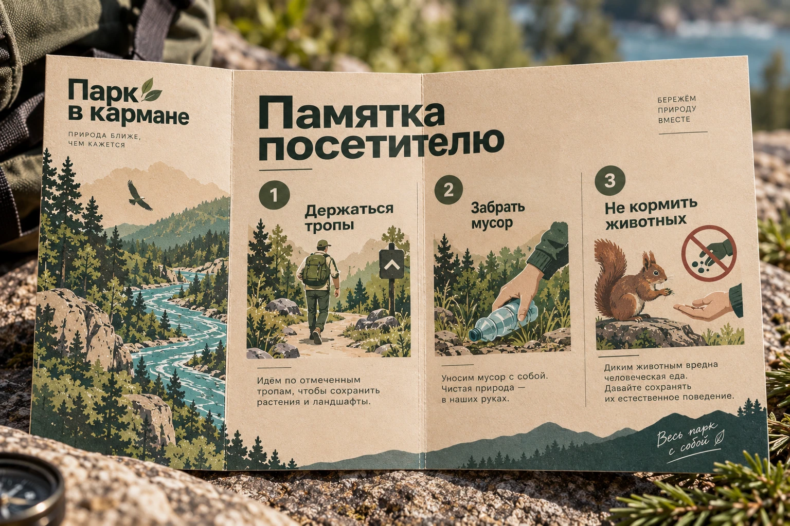 Парк в кармане: Памятка посетителю