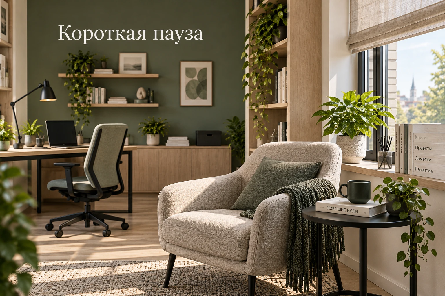 Рабочая комната: Короткая пауза