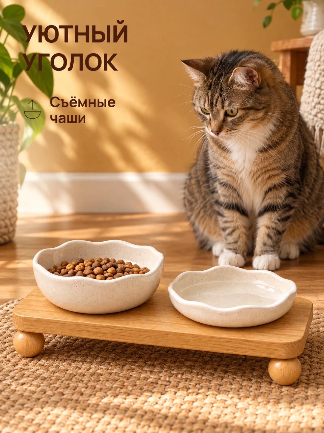 Миски для кошки: УЮТНЫЙ УГОЛОК