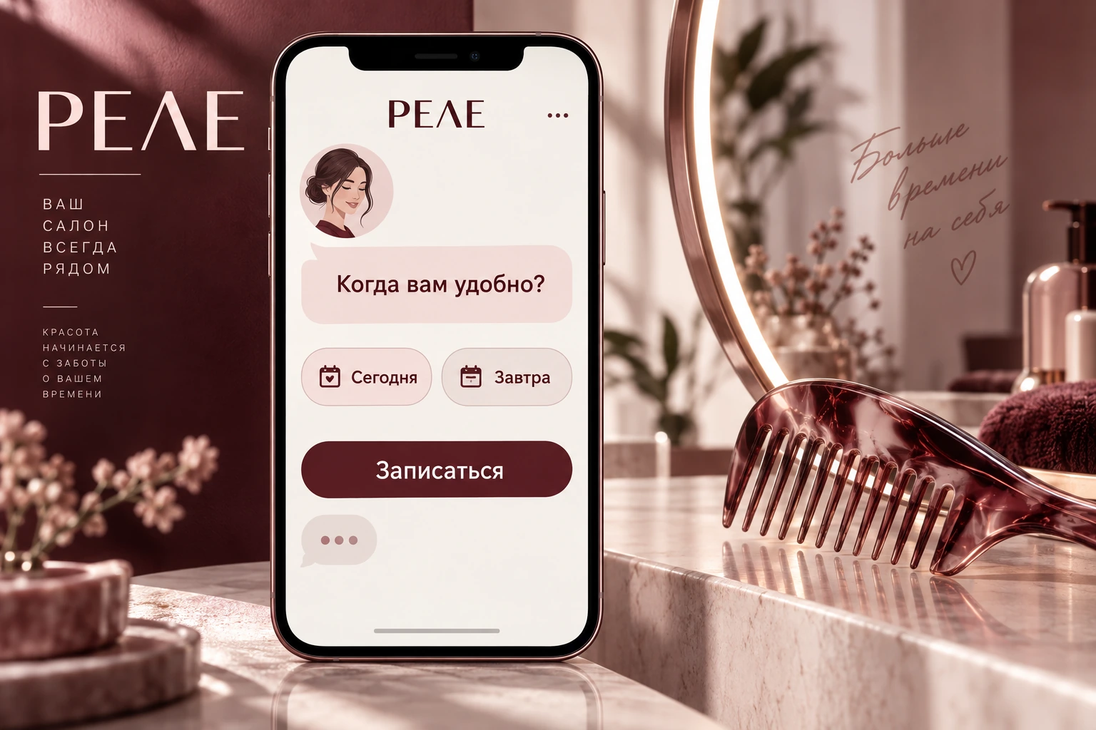 Концепт «Реле»: Бот для записи и поддержки